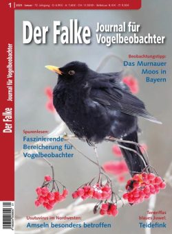 Der Falke Journal fur Vogelbeobachter – Januar 2025