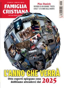 Famiglia Cristiana – 5 Gennaio 2025