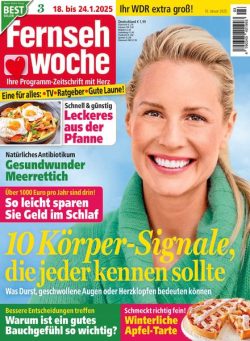 Fernsehwoche – 10 Januar 2025