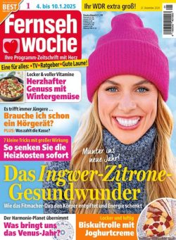 Fernsehwoche – 27 Dezember 2024