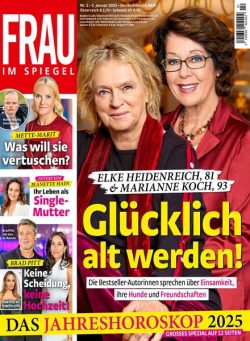 Frau im Spiegel – 2 Januar 2025