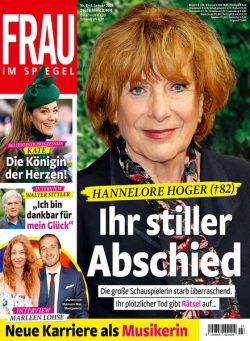 Frau im Spiegel – 8 Januar 2025