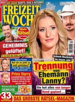 Freizeitwoche – 8 Januar 2025