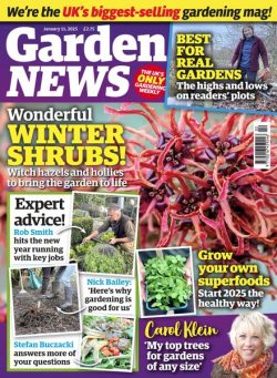 Garden News – 11 January 2025