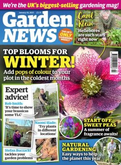 Garden News – 18 January 2025