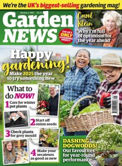 Garden News – 4 January 2025