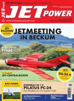 JetPower Deutsche Ausgabe – Januar 2025