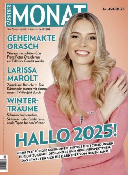 Karntner Monat – Januar 2025