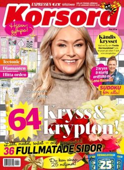 Korsord – 7 Januari 2025