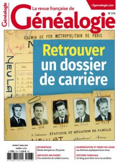 La Revue francaise de Genealogie – Fevrier-Mars 2025