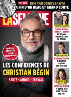 La Semaine – 24 Janvier 2025