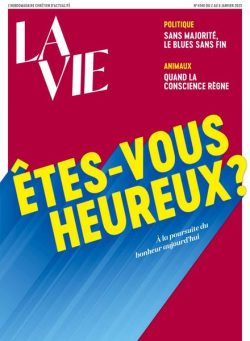 La Vie – Janvier 2025