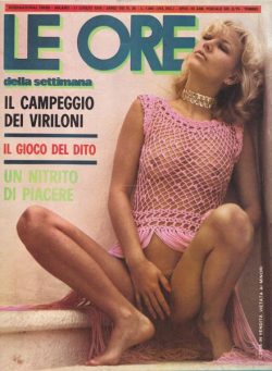 Le Ore – N 28 11 Luglio 1976