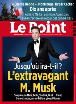 Le Point – 2 Janvier 2025