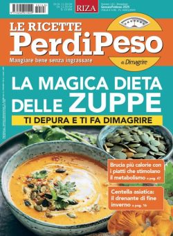 Le Ricette PerdiPeso – Gennaio 2025