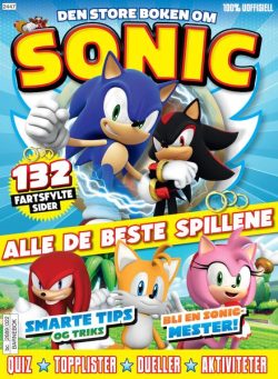 Leker og spill Norge – Store boken om Sonic 2024