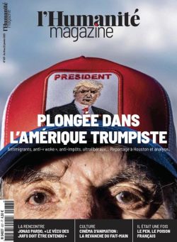 L’Humanite Magazine – 16 Janvier 2025