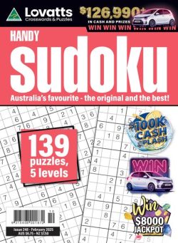 Lovatts Handy Sudoku – Issue 248 2025