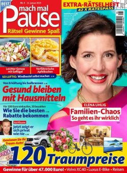 Mach mal Pause – 21 Januar 2025