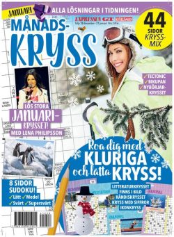 Manads-Kryss – December 2024