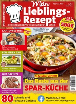 Mein Lieblingsrezept – Februar 2025