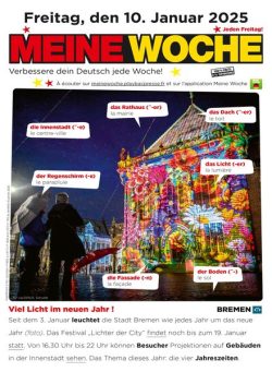 Meine Woche – 9 Januar 2025