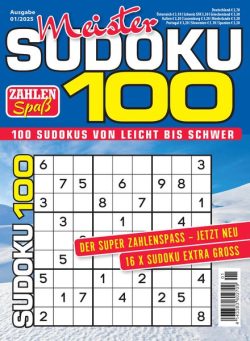 Meister Sudoku – Januar 2025