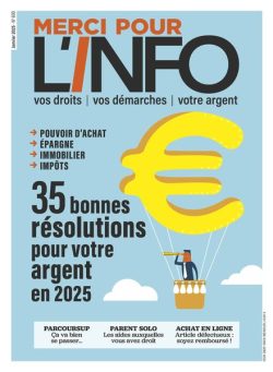 Merci Pour L’info – Janvier 2025