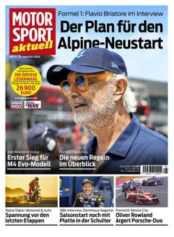 Motorsport aktuell – 14 Januar 2025