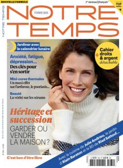 Notre Temps – Fevrier 2025