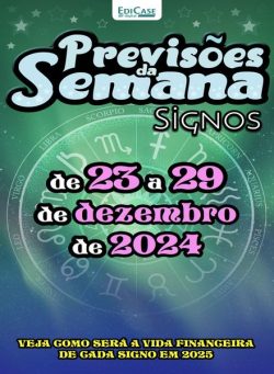 Previsoes da Semana – 23 Dezembro 2024