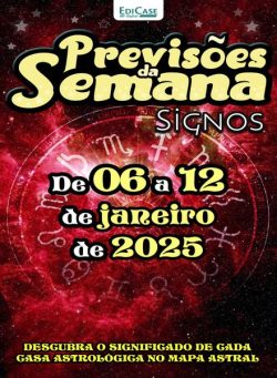 Previsoes da Semana – 6 Janeiro 2025