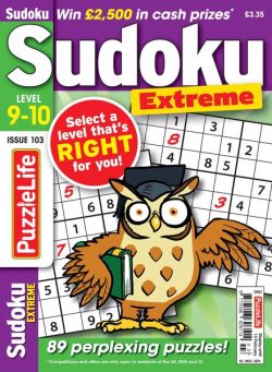 PuzzleLife Sudoku Extreme – January 2025