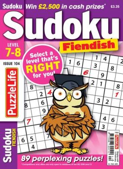 PuzzleLife Sudoku Fiendish – January 2025