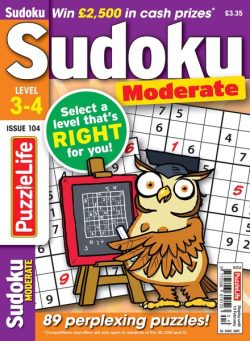 PuzzleLife Sudoku Moderate – January 2025