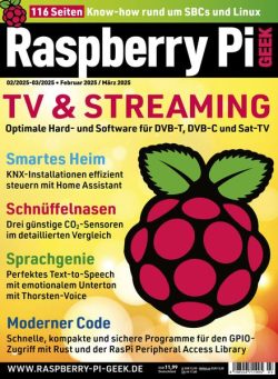 Raspberry Pi Geek – Februar-Marz 2025