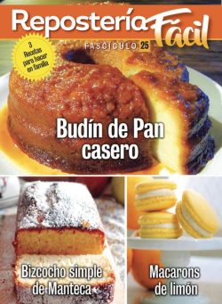 Reposteria facil – Enero 2025