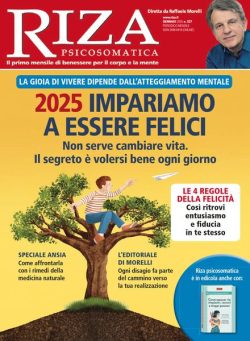 Riza Psicosomatica – Gennaio 2025