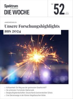 Spektrum Die Woche – 26 Dezember 2024