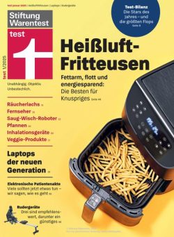 Stiftung Warentest Test Magazin – Januar 2025