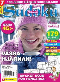 Sudoku for Alla – 22 Januari 2025