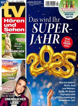 TV Horen und Sehen – 27 Dezember 2024