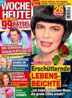 Woche Heute – 8 Januar 2025