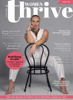 Women Thrive Magazine – January 2025