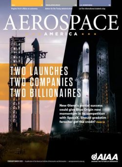 Aerospace America – February-March 2025