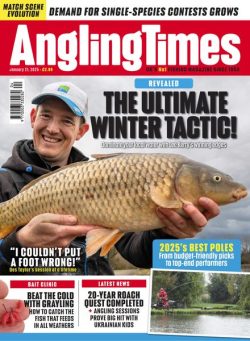 Angling Times – 21 January 2025