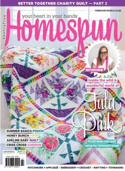 Australian Homespun – Issue 261 2025