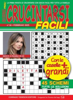 Crucintarsi Facili – Febbraio 2025