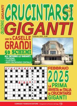 Crucintarsi Giganti – Febbraio 2025