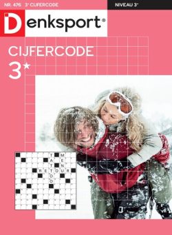 Denksport Cijfercode 3 – 23 Januari 2025